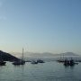A l'ancre dans la baie