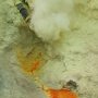 Soufre liquide brulant