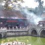 Pas d'incendie, juste de l'encens